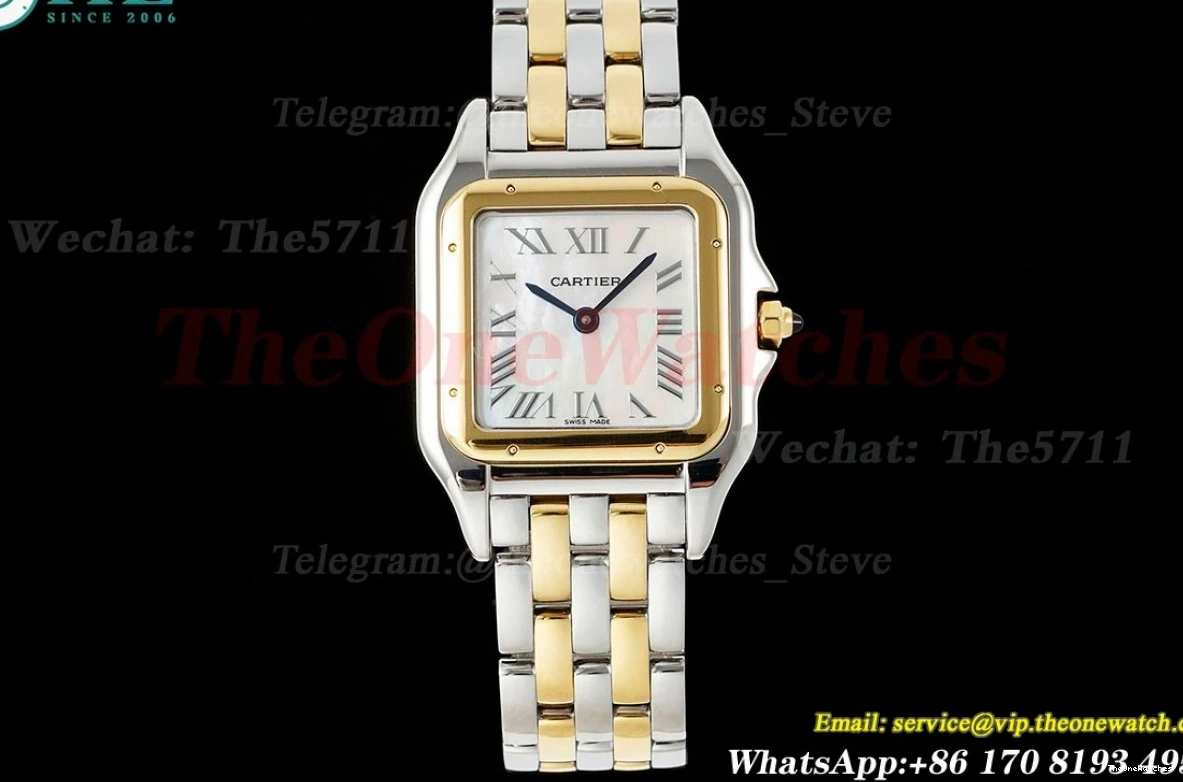 Secrete SS AF Mop Ladies YG Dial De 27mm Quartz Panthere 0426